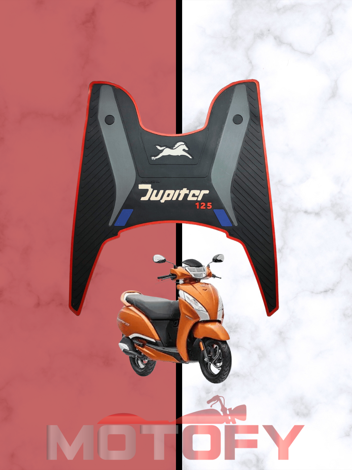 TVS JUPİTER 125 ÖZEL PASPAS GRİ DETAYLI