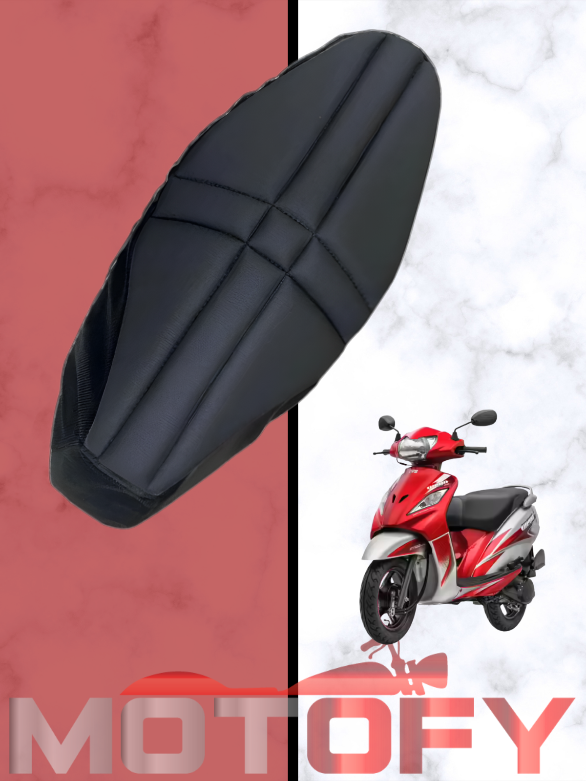 TVS WEGO 110 UYUMLU MOTOSİKLET KONFOR SELE VİSCO SÜNGER
