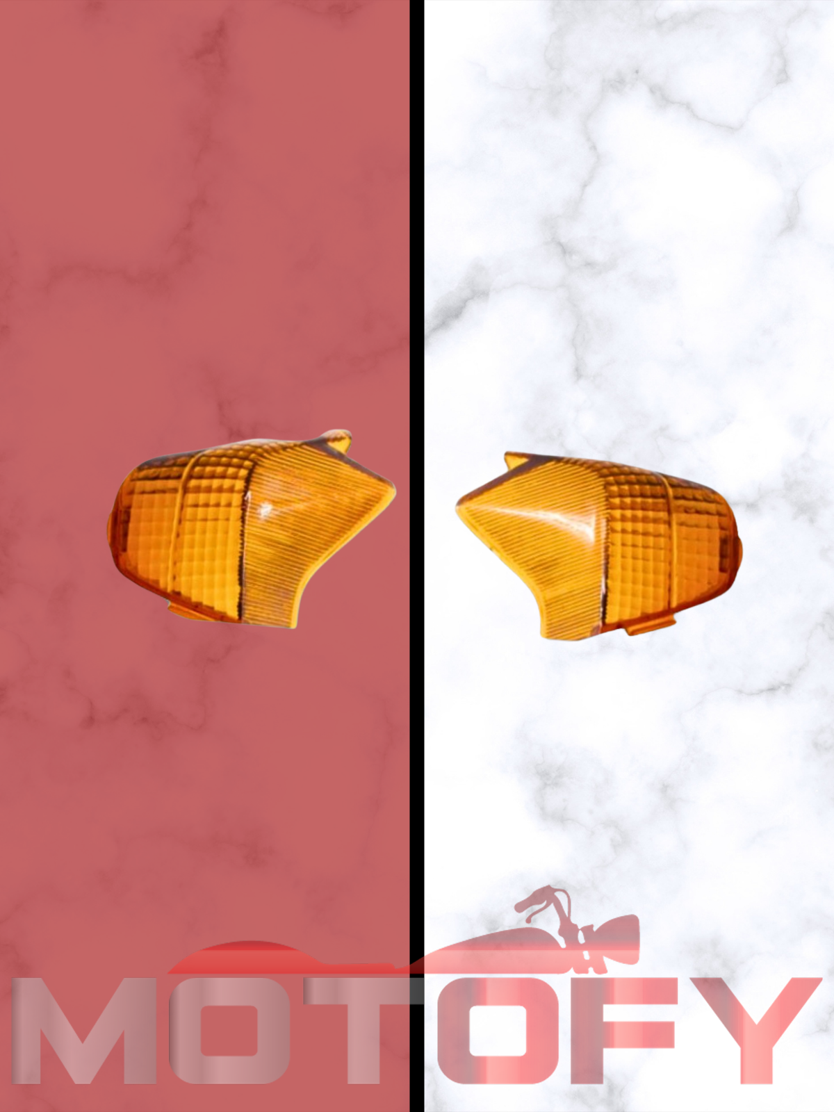 YAMAHA CRYPTON R ARKA SİNYAL CAMI TAKIMI SAĞ-SOL