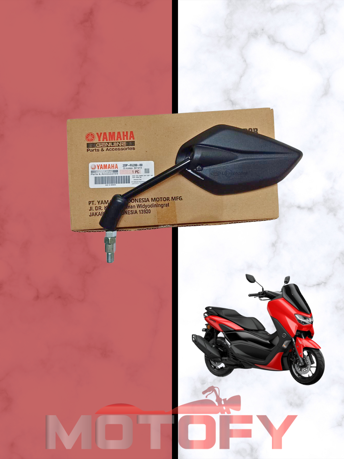 YAMAHA NMAX 125-155 AYNA SOL ORİJİNAL -2DP-F6280-00-