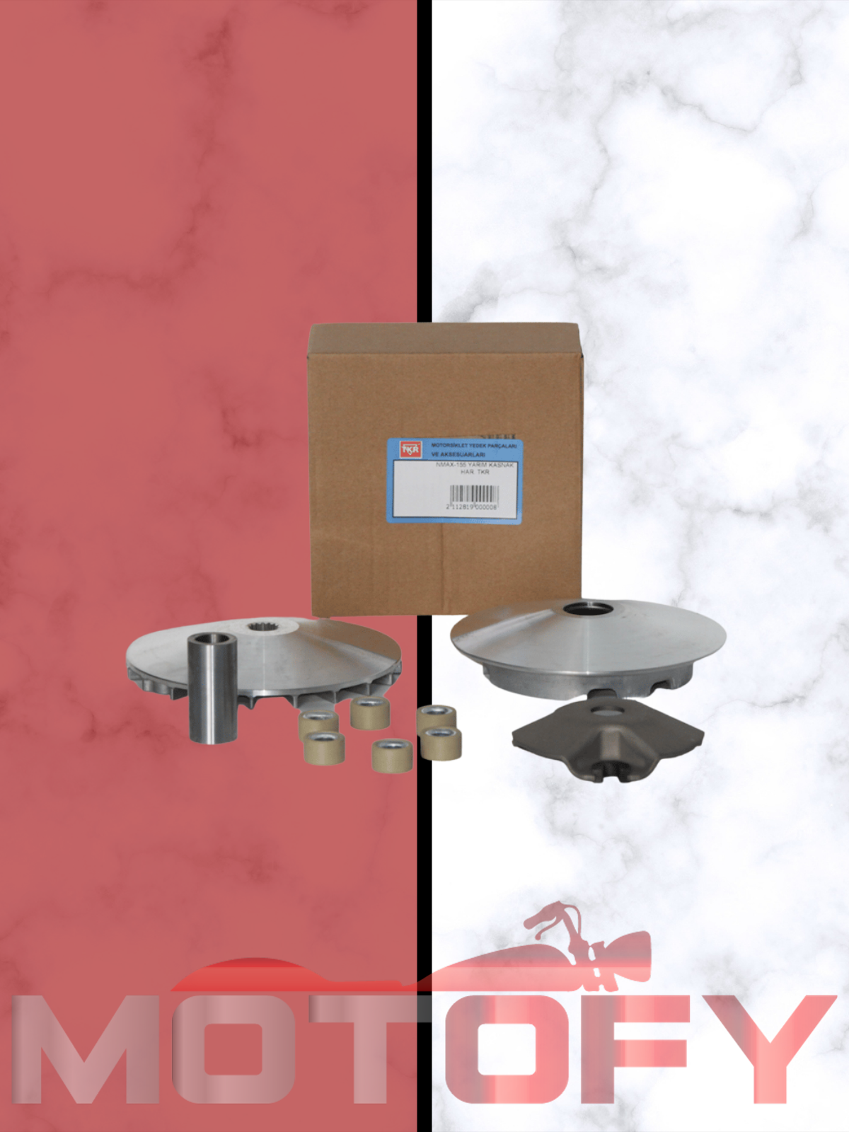 YAMAHA NMAX 125-155 ÖN VARYATÖR - YARIM KASNAK HAREKETLİ ÖN KOMPLE TKR