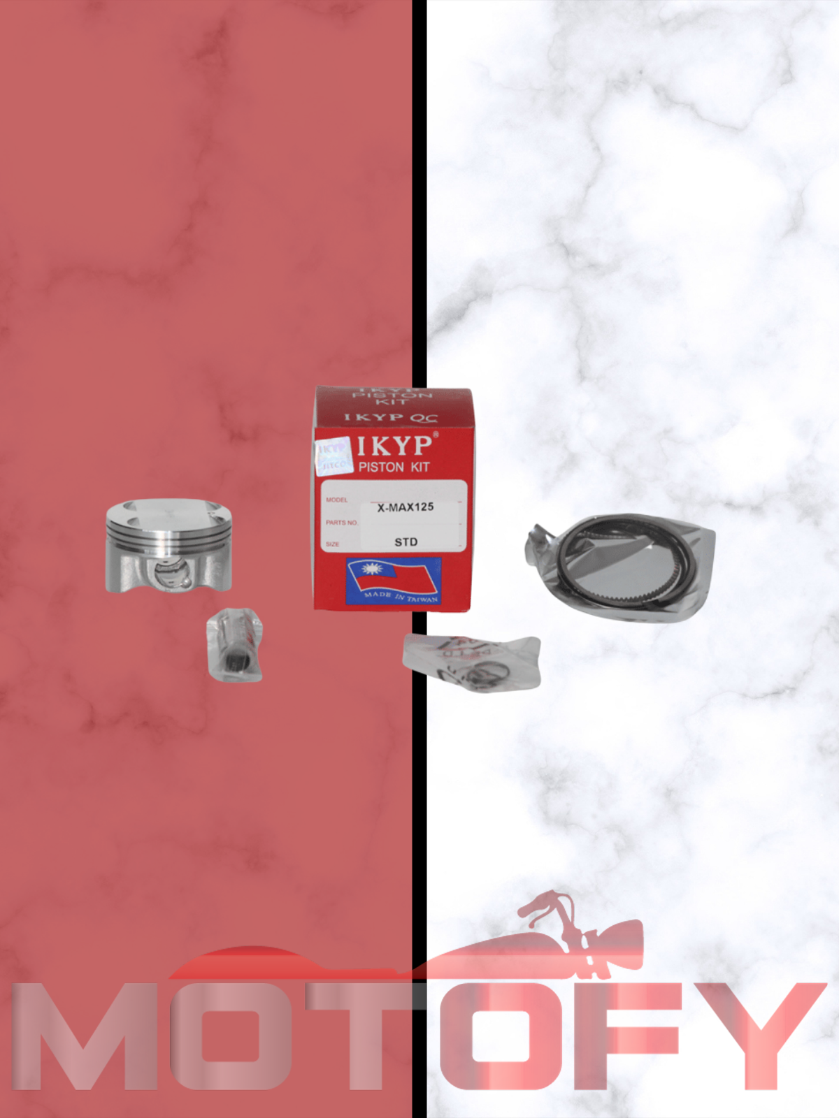 YAMAHA NMAX 125 PİSTON SEGMAN STD IKYP