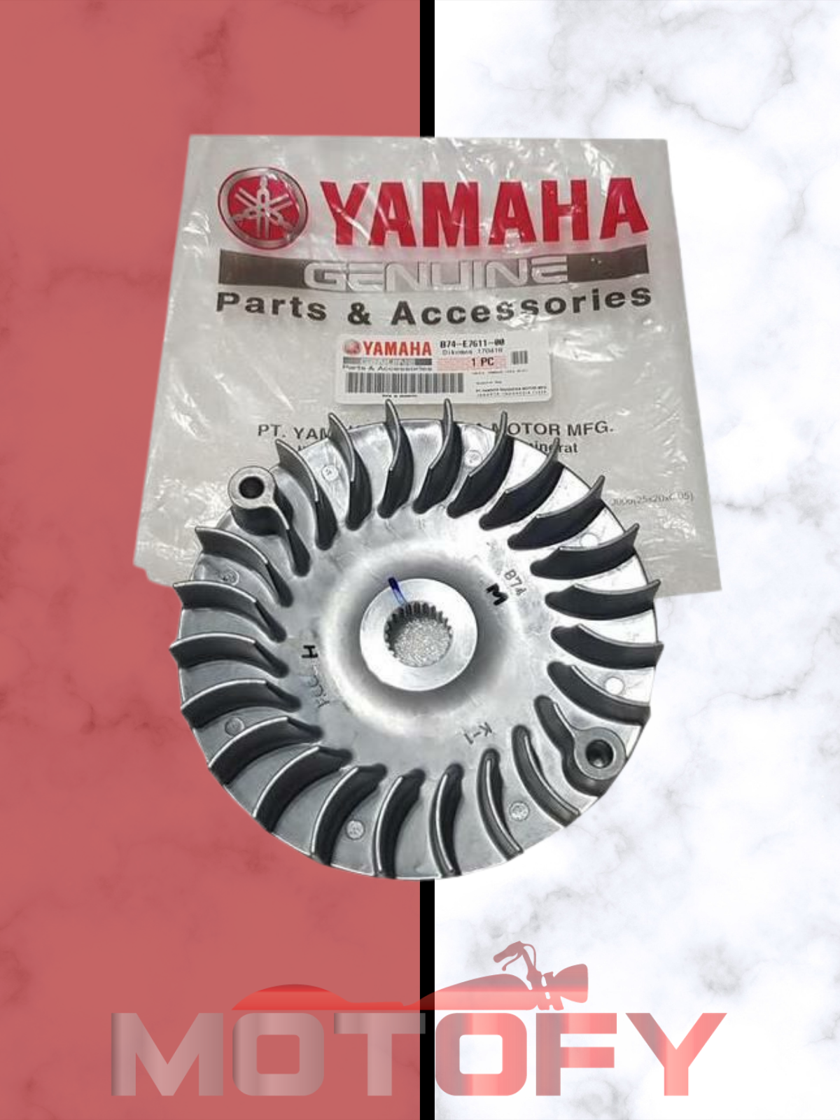 YAMAHA X-MAX 250 2018-2020 YARIM KASNAK SABİT ÖN ORİJİNAL - B74-E7611-00 