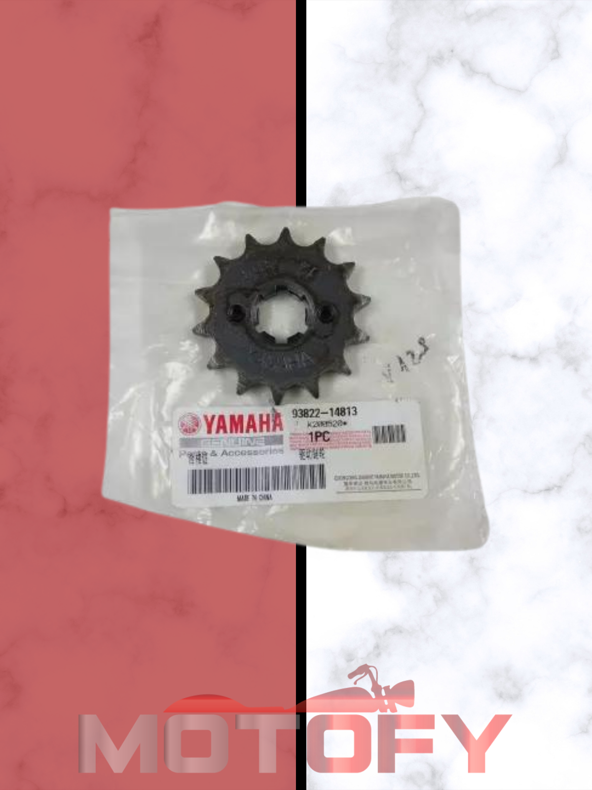 YAMAHA YBR 125 ESD ÖN DİŞLİ ORİJİNAL - 93822-14813