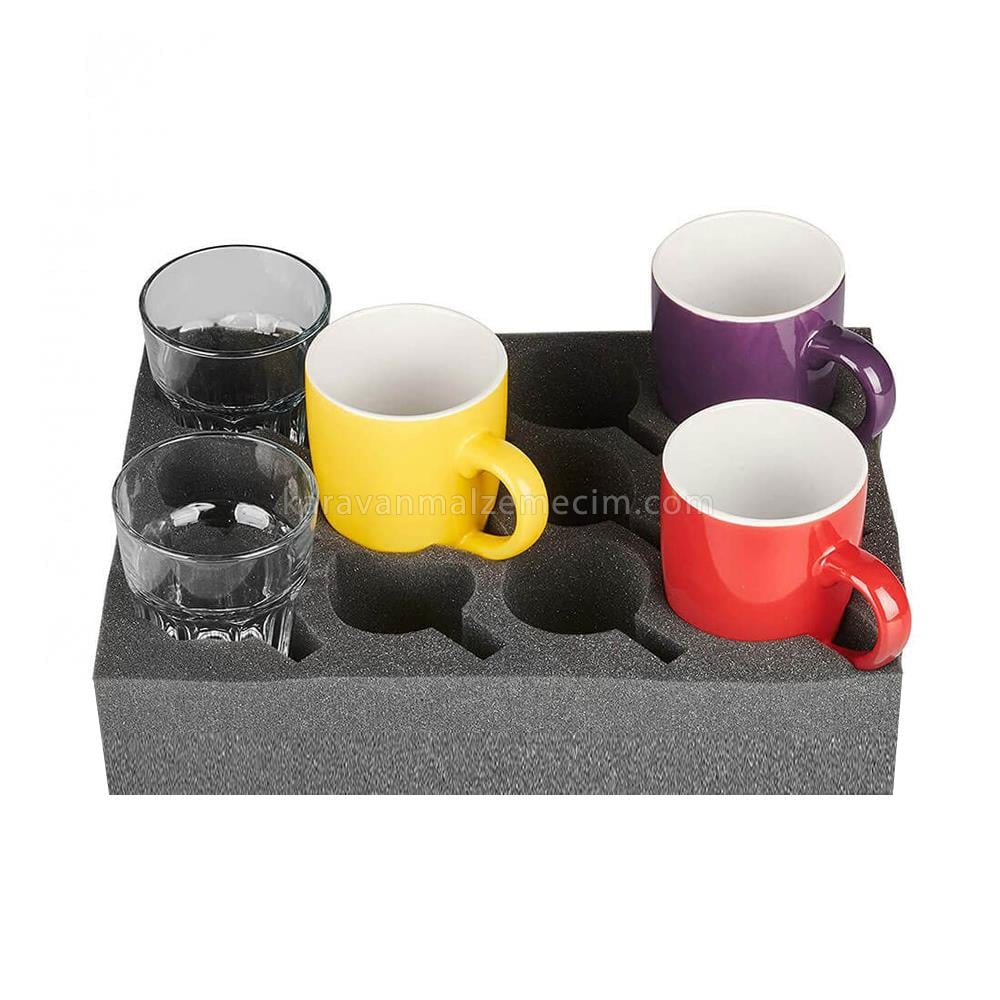  WSC Çekmece İçi Bardak Organizeri 12'li Bardak Tutucu