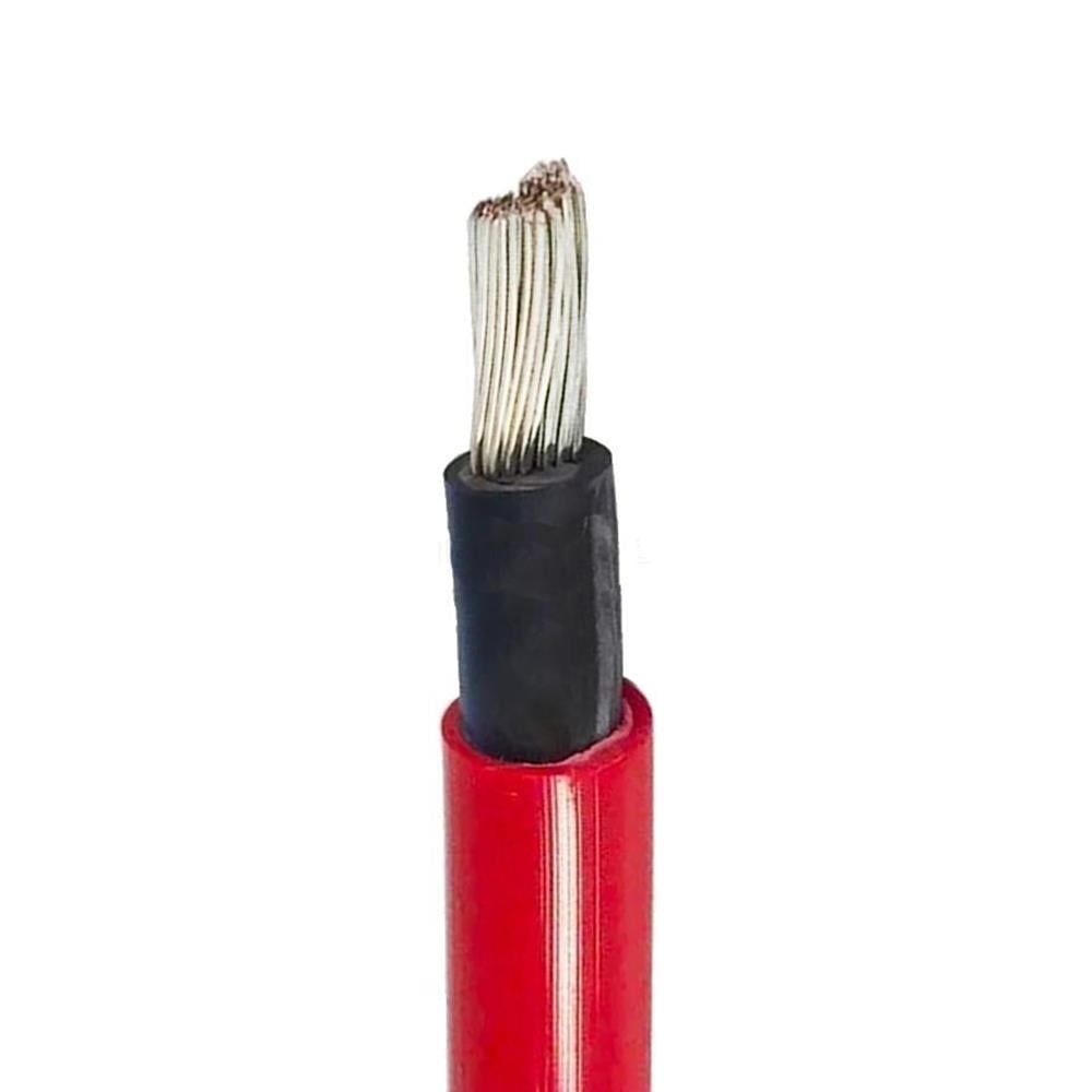 Akü Güç Kablosu 35mm Kalaylı Marin Tip - Kırmızı