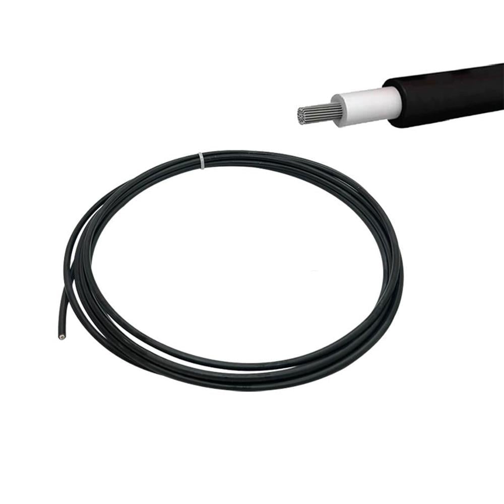 Solar Kablo 6mm Güneş Paneli Kablosu - Siyah