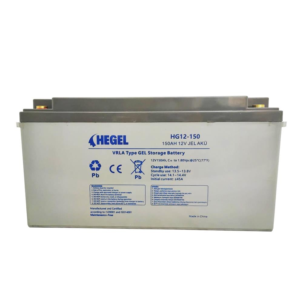 Hegel 150Ah Jel Akü 12v