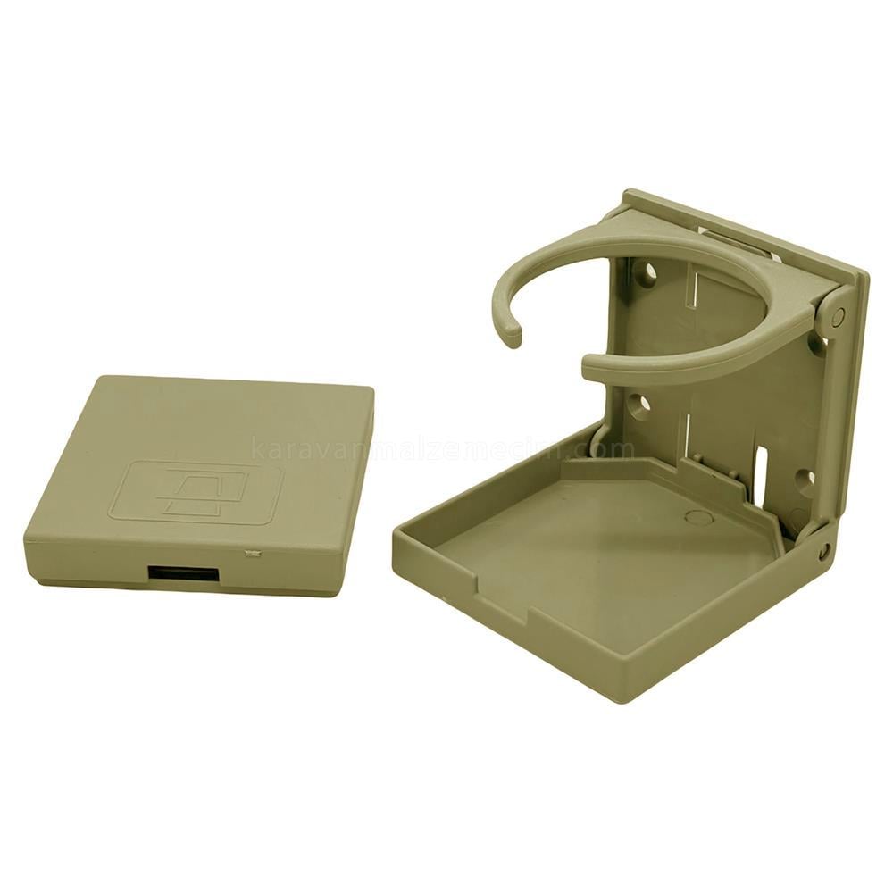 WSC Bardaklık Katlanır Bardak Tutucu Aparat - Krem