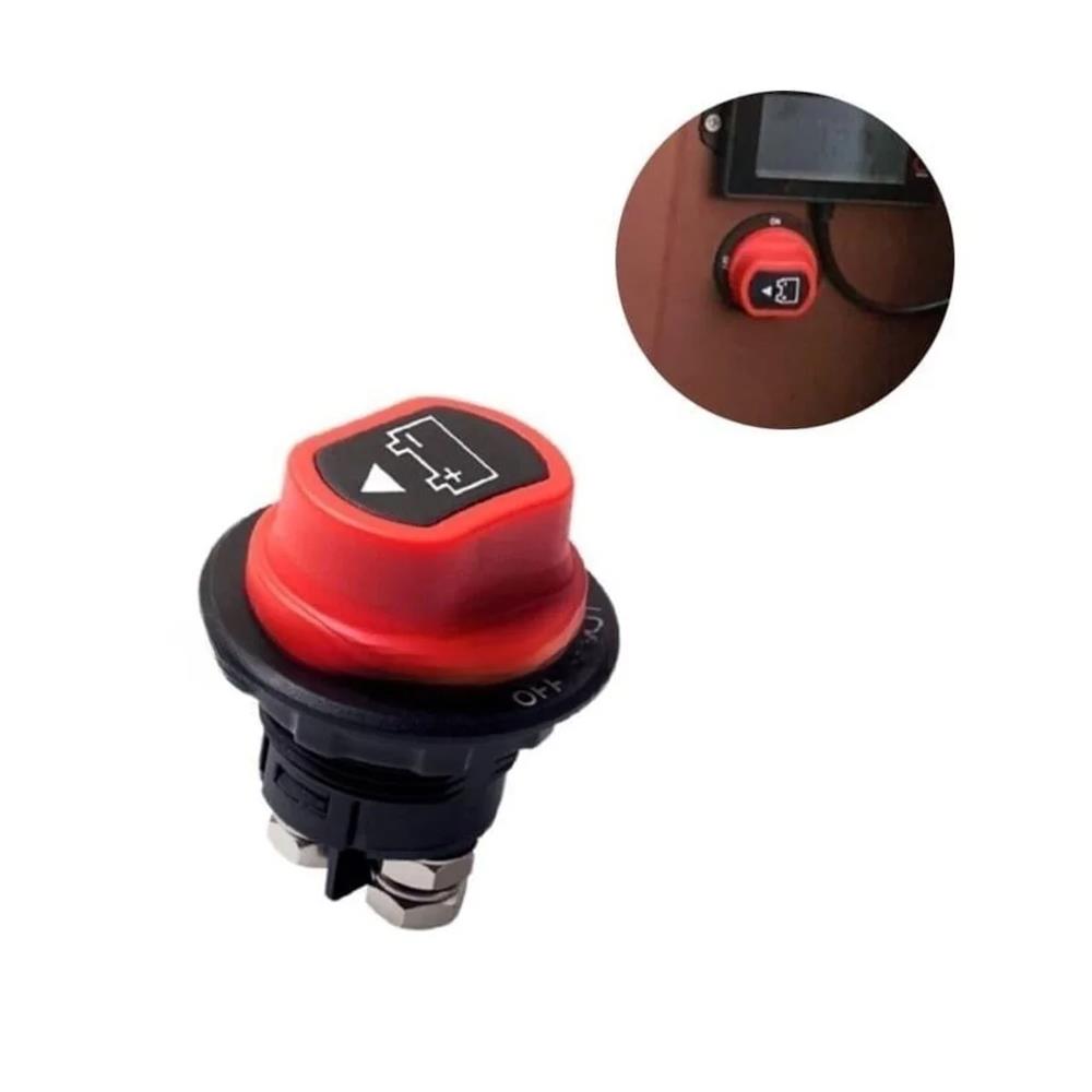 Devre Kesici Mini DC 12v-24v Akü / Güneş Paneli Devre Kesici