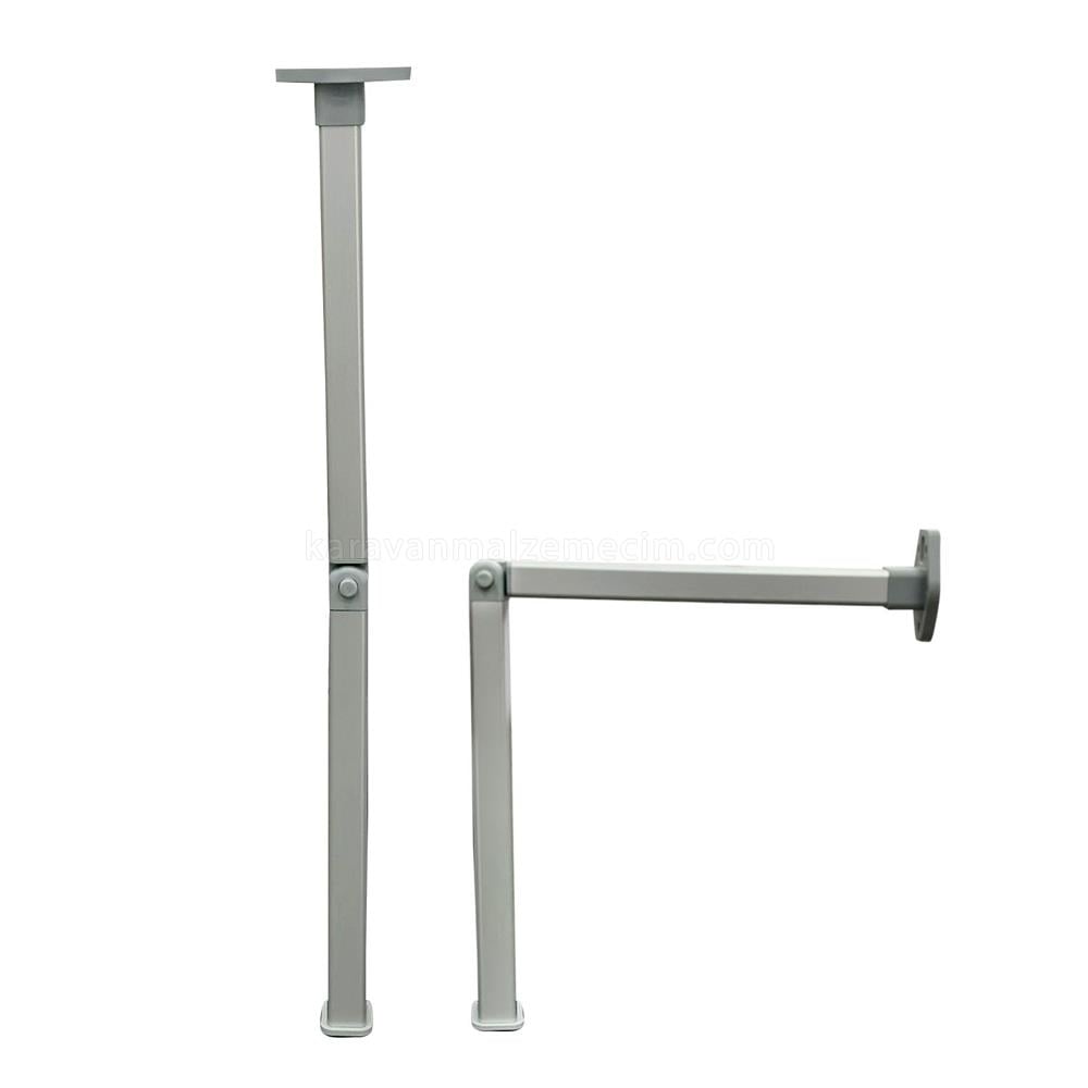 WSC Katlanır Masa Ayağı Ortadan Mafsallı - Nikel