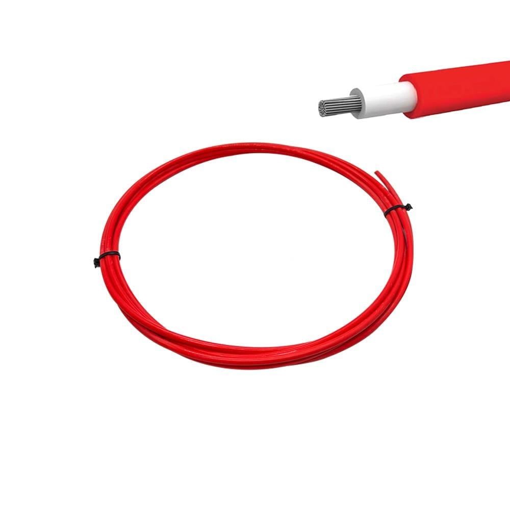 Solar Kablo 4mm Güneş Paneli Kablosu - Kırmızı