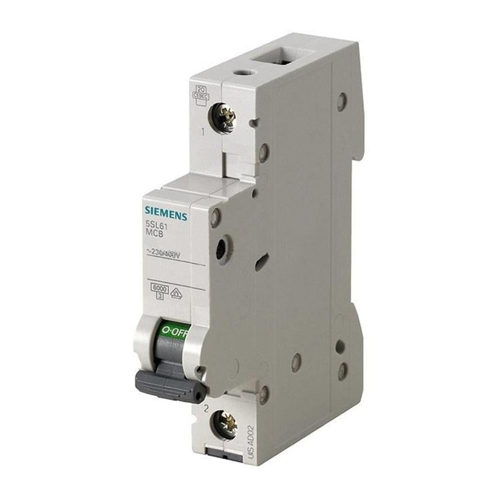 Siemens B20 Monofaze 1×20 Amper Otomat Sigorta