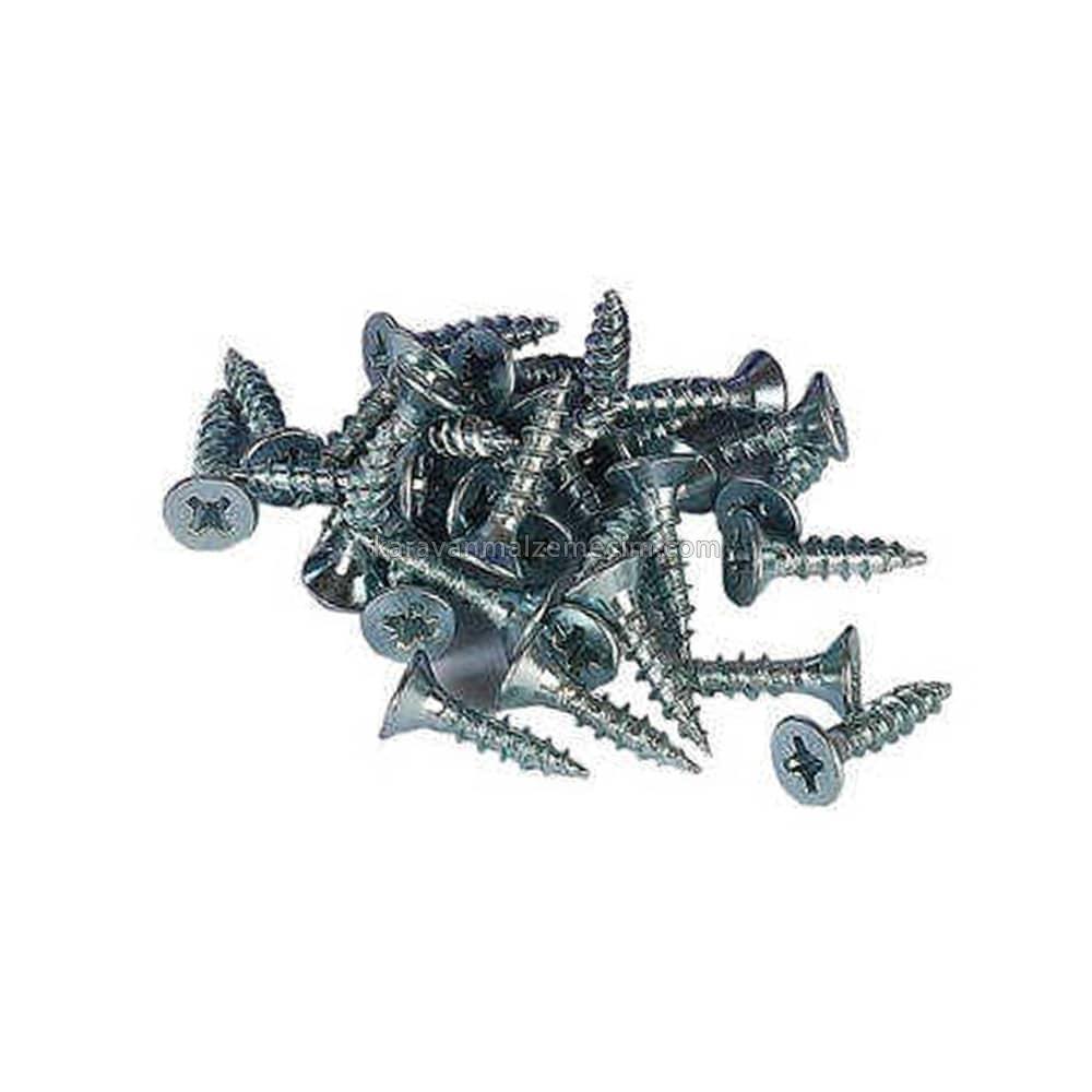 Ağaç Vidası 3.5X18 Çinko 100'lü Paket