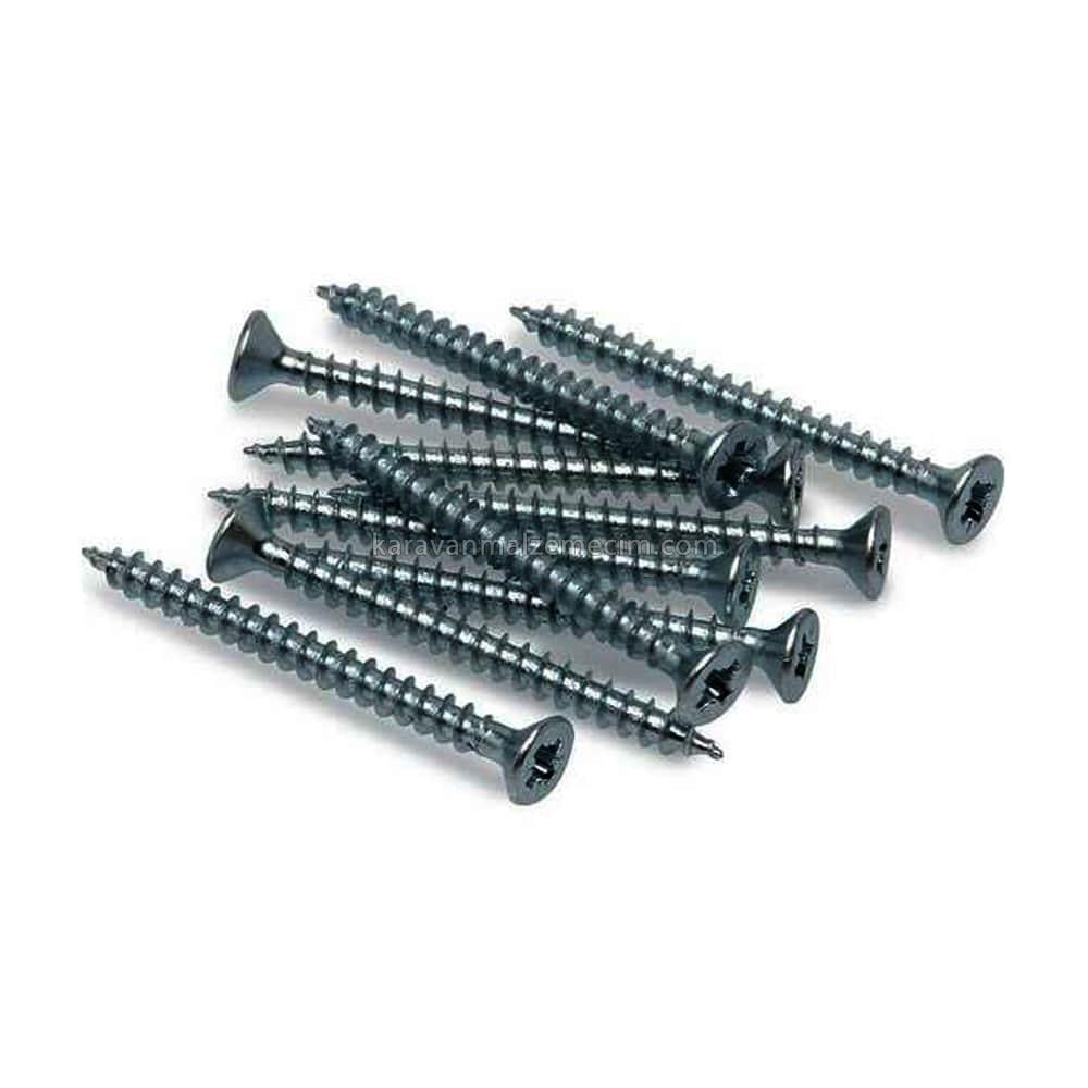 Ağaç Vidası 3.5X50 Çinko 100'lü Paket