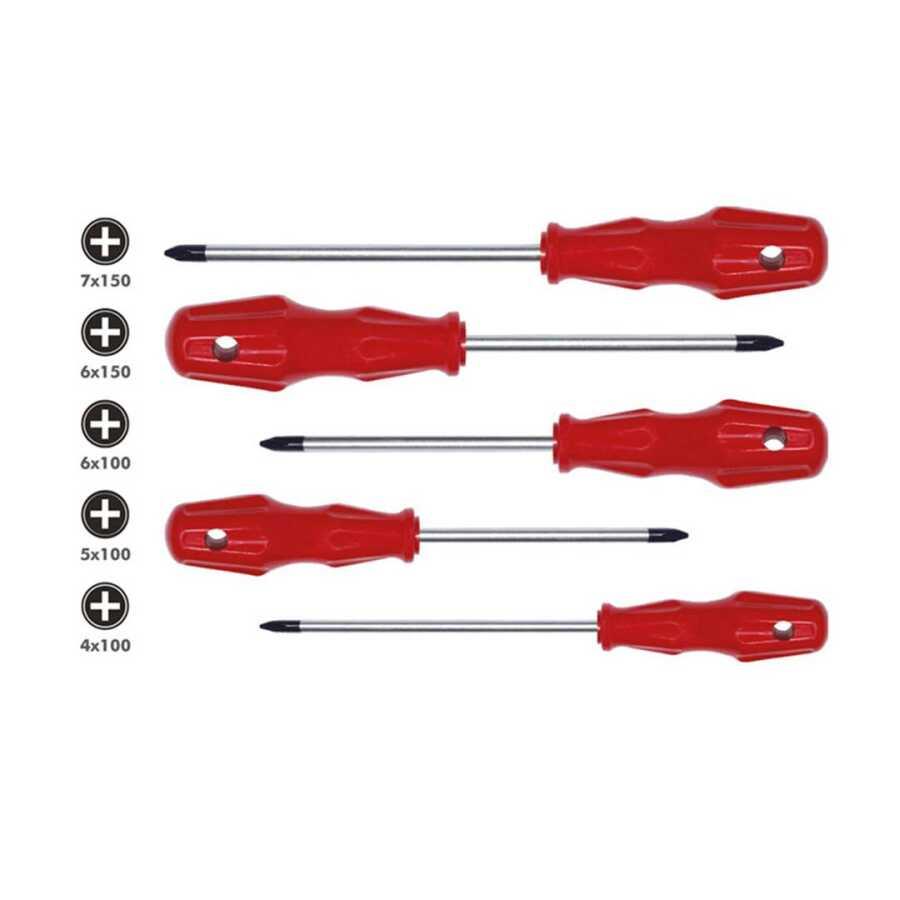 Attlas Yıldız Tornavida Seti - 5 Parça