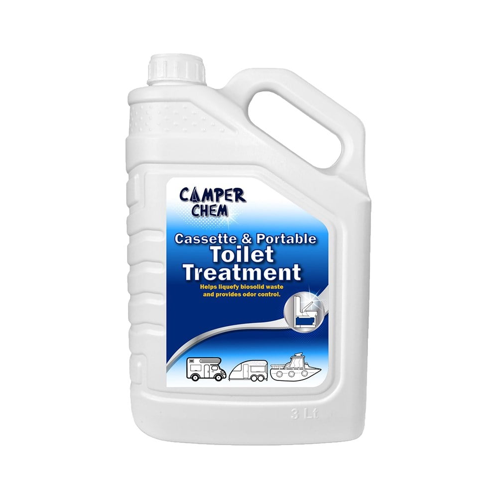 Camper Chem Aqua Blue Katı Atık Parçalayıcı Tuvalet Kimyasalı 3 Litre - Karavan Malzemeleri, Karavan EkipmanlarıTuvalet KimyasallarıCamper ChemCamper Chem Aqua Blue Katı Atık Parçalayıcı Tuvalet Kimyasalı 3 Litre