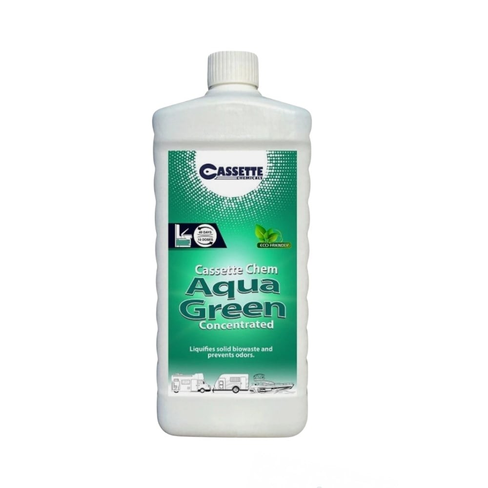 Cassette Aqua Green Katı Atık Parçalayıcı Tuvalet Kimyasalı - Çevre Dostu - Karavan Malzemeleri, Karavan EkipmanlarıTuvalet KimyasallarıCassetteCassette Aqua Green Katı Atık Parçalayıcı Tuvalet Kimyasalı - Çevre Dostu