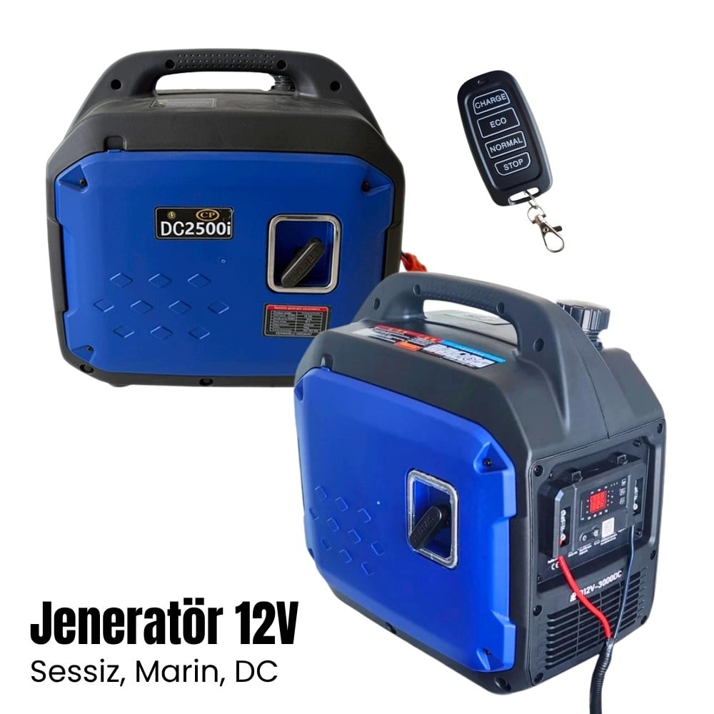 DC 12v Jeneratör Ultra Sessiz Bakır Sargılı (Kumandalı) - 1200W 85Ah - Karavan Malzemeleri, Karavan EkipmanlarıTaşınabilir Güç İstasyonlarıKaravanMalzemecimDC 12v Jeneratör Ultra Sessiz Bakır Sargılı (Kumandalı) - 1200W 85Ah