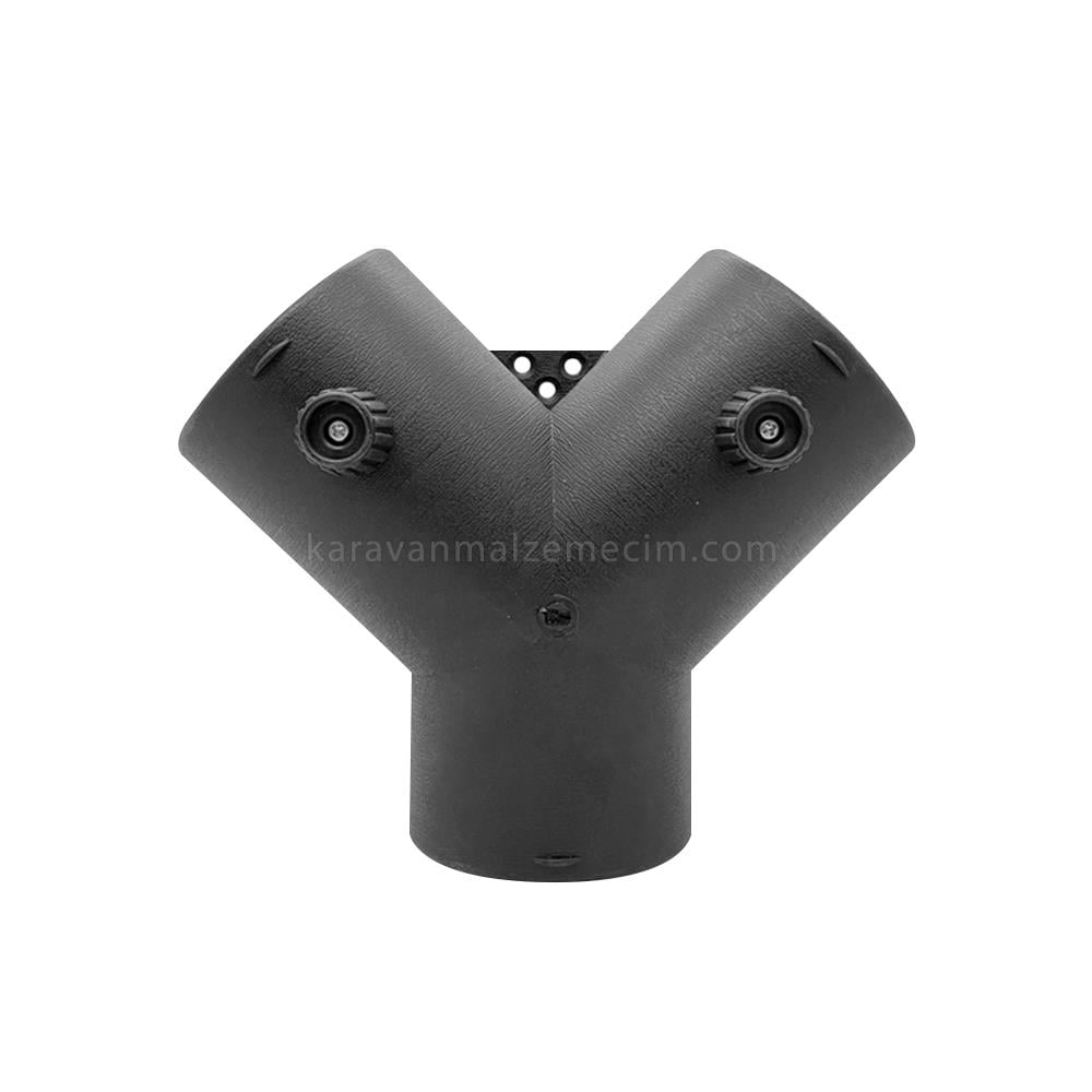 Webasto Tipi Isıtıcı 75mm Hava Dağıtıcı Ayırıcı Klapeli Y