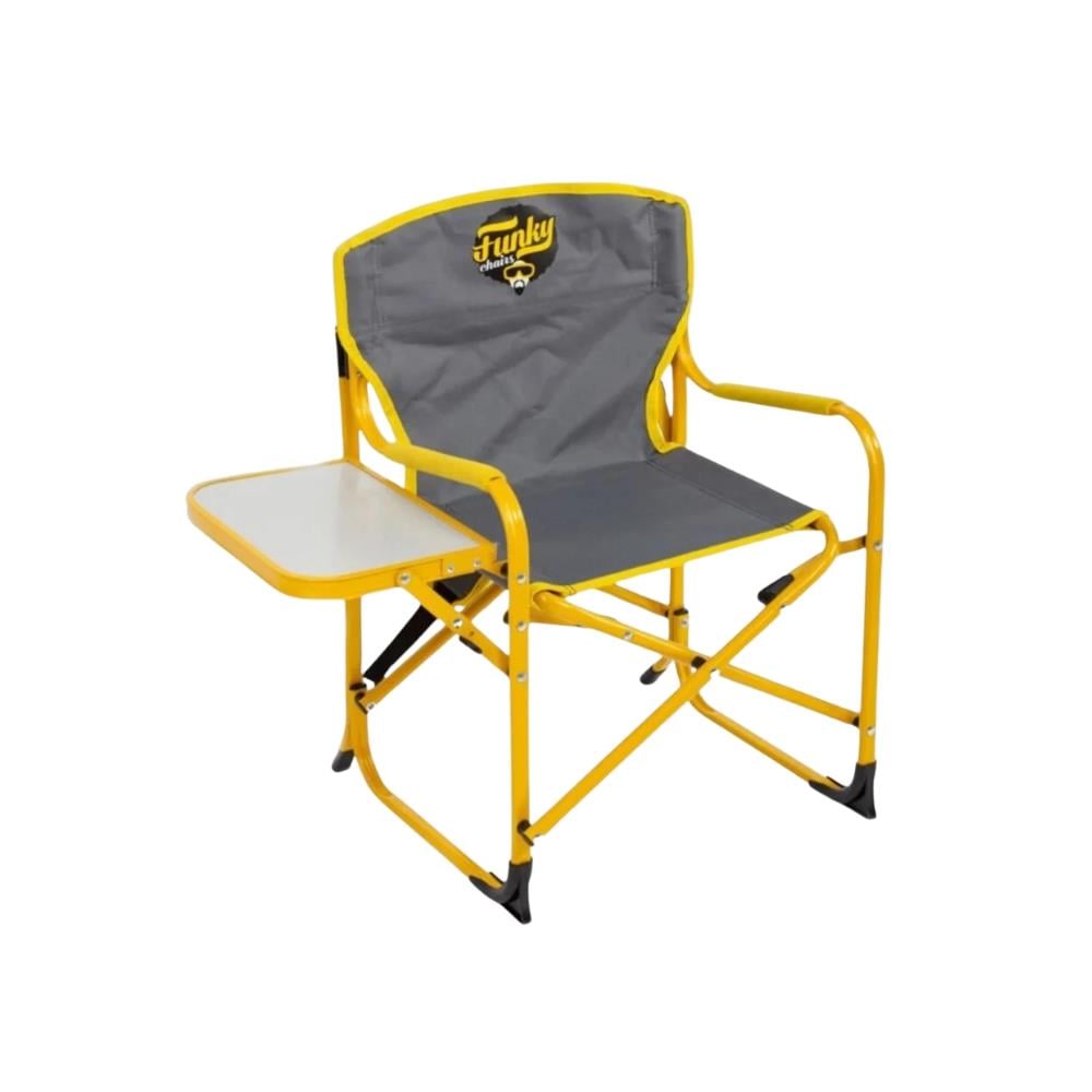 Funky Chairs Çocuk Katlanabilir Kamp Sandalyesi - Sarı - Karavan Malzemeleri, Karavan EkipmanlarıKamp SandalyeleriFunky ChairsFunky Chairs Çocuk Katlanabilir Kamp Sandalyesi - Sarı