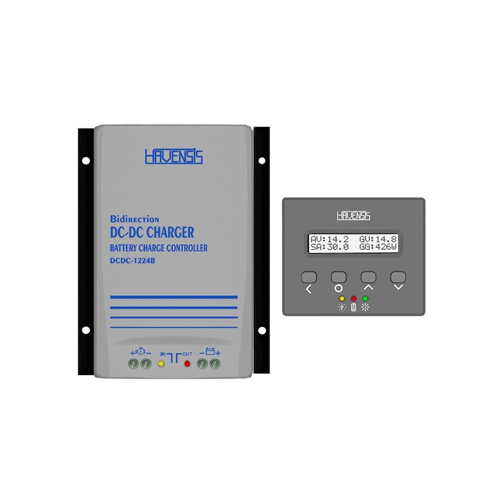 Havensis DC-DC Akü Şarj Cihazı 30Ah 12v-24v Çift Yönlü – BiDirection - Karavan Malzemeleri, Karavan EkipmanlarıDC-DC Şarj CihazlarıHavensisHavensis DC-DC Akü Şarj Cihazı 30Ah 12v-24v Çift Yönlü – BiDirection