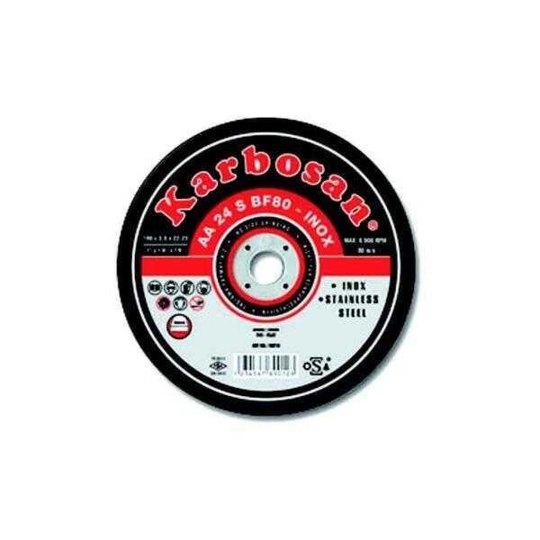 Karbosan Thinline İnox - 115X1.0X22 - Karavan Malzemeleri, Karavan EkipmanlarıEl AletleriKarbosanKarbosan Thinline İnox - 115X1.0X22