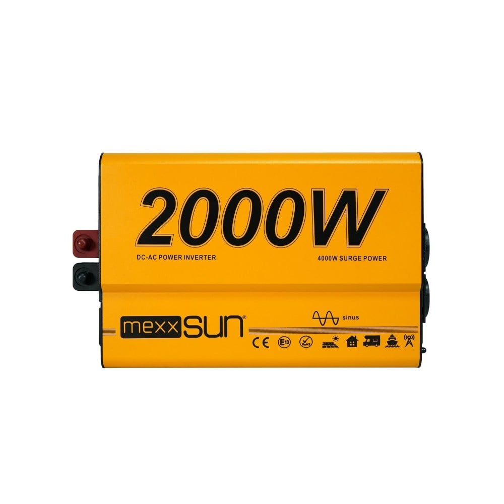 Mexxsun Tam Sinüs İnverter 2000W 12v - Karavan Malzemeleri, Karavan EkipmanlarıTam Sinüs InverterlerMexxsunMexxsun Tam Sinüs İnverter 2000W 12v