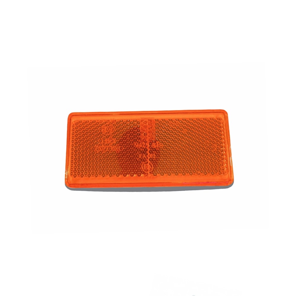 Reflektör Dikdörtgen Reflektör Arkası Yapışkanlı 9x4cm - Turuncu - Römork Karavan Reflektör ÇeşitleriReflektör & Etek LambalarıKaravanMalzemecimReflektör Dikdörtgen Reflektör Arkası Yapışkanlı 9x4cm - Turuncu
