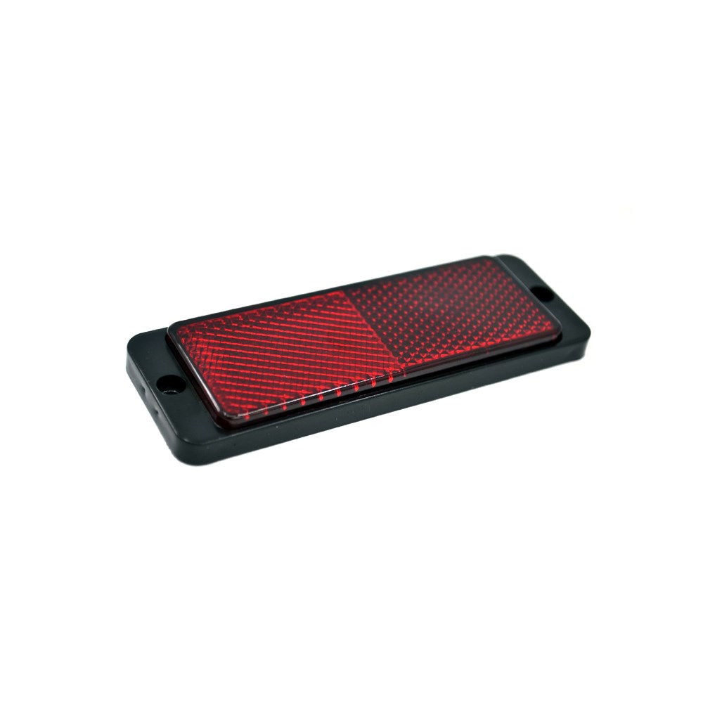 Reflektör Dikdörtgen Yansıtıcı 10x4cm - Kırmızı - Römork Karavan Reflektör ÇeşitleriReflektör & Etek LambalarıSHUIVANReflektör Dikdörtgen Yansıtıcı 10x4cm - Kırmızı
