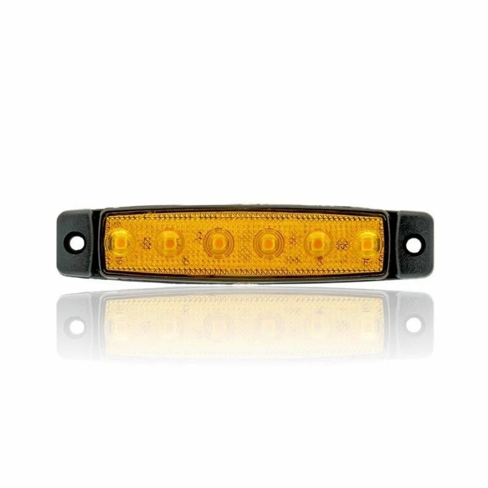 Sanel Led Etek Lambası Parmak Tip Turuncu - 12v - Karavan Malzemeleri, Karavan EkipmanlarıStop LambalarıSanelSanel Led Etek Lambası Parmak Tip Turuncu - 12v