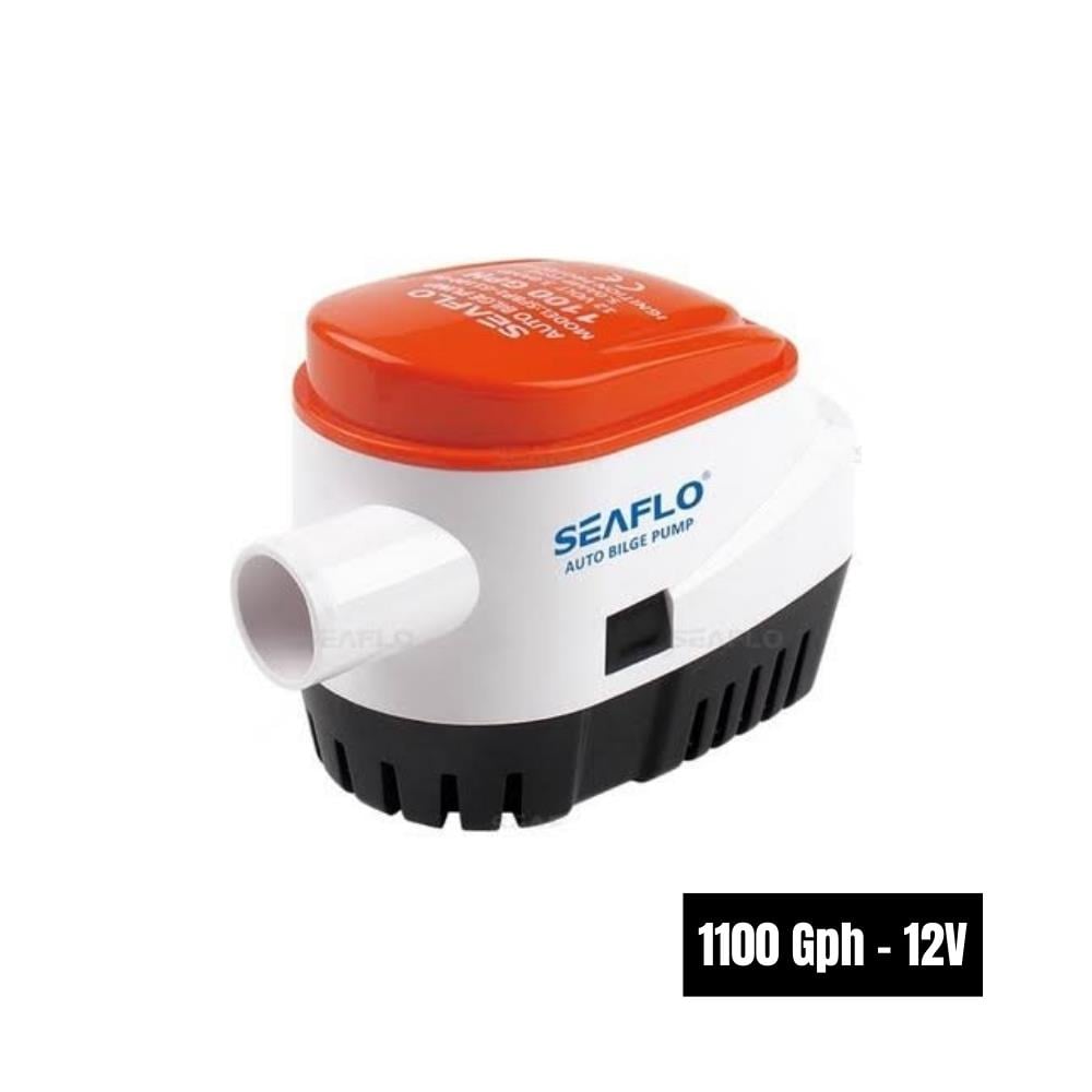 Seaflo Otomatik Sintine Pompası 1100 Gph - 12v 3Ah - Tekne Yat Aksesuarları, Tekne Yat MalzemeleriOtomatik Sintine PompalarıSeafloSeaflo Otomatik Sintine Pompası 1100 Gph - 12v 3Ah