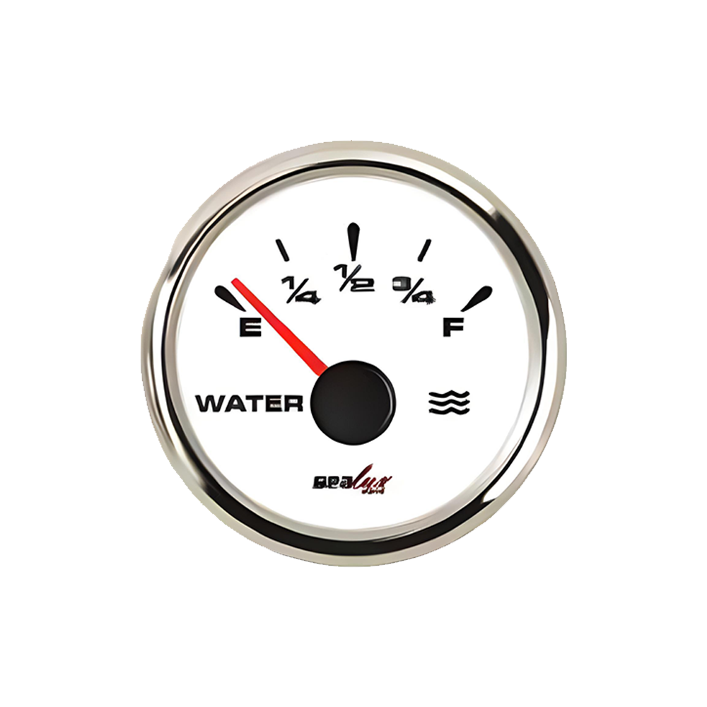 Sealux Temiz Su Seviye Göstergesi 12v/24v 0-190 Ohm - Beyaz - Karavan Malzemeleri, Karavan EkipmanlarıŞamandıralar & GöstergelerSealuxSealux Temiz Su Seviye Göstergesi 12v/24v 0-190 Ohm - Beyaz