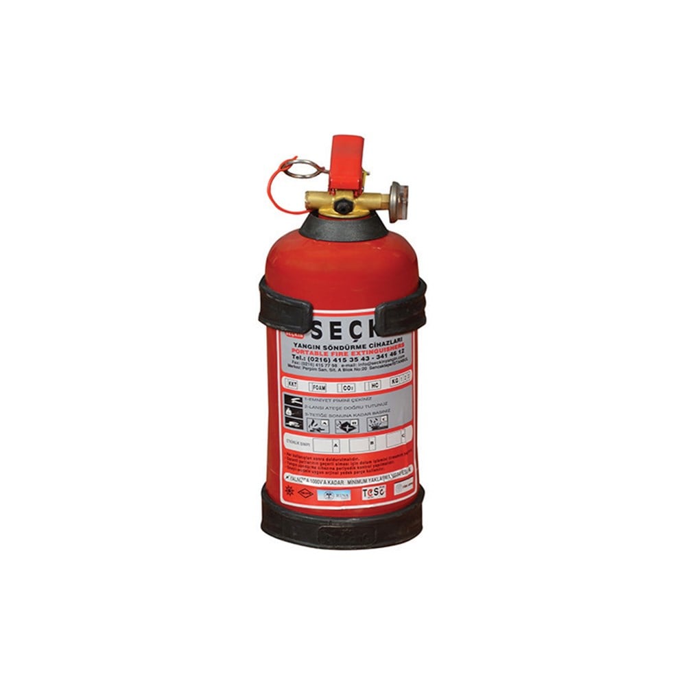 Seçkin Yangın Tüpü 2 Kg - Tekne Yat Aksesuarları, Tekne Yat MalzemeleriZorunlu TeçhizatlarSeçkinSeçkin Yangın Tüpü 2 Kg