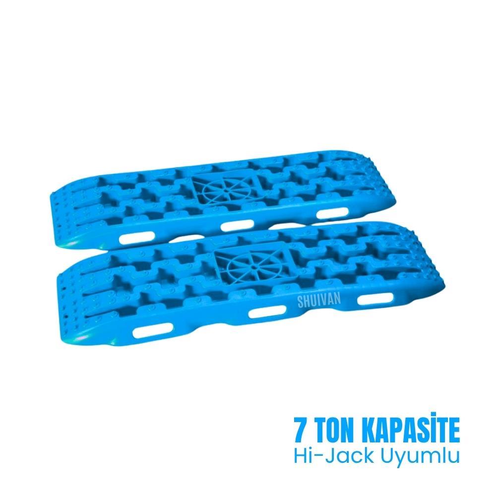 SHUIVAN Çamur Kar Kum Paleti 2li Set Hi-Jack Uyumlu - Mavi