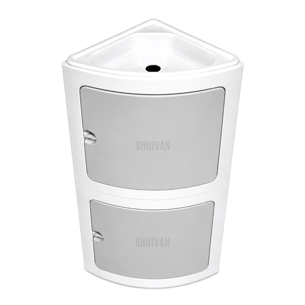 SHUIVAN Karavan Banyo Lavabo ve Dolap Seti 32x32x80cm - Karavan Malzemeleri, Karavan EkipmanlarıBanyo KabinleriSHUIVANSHUIVAN Karavan Banyo Lavabo ve Dolap Seti 32x32x80cm