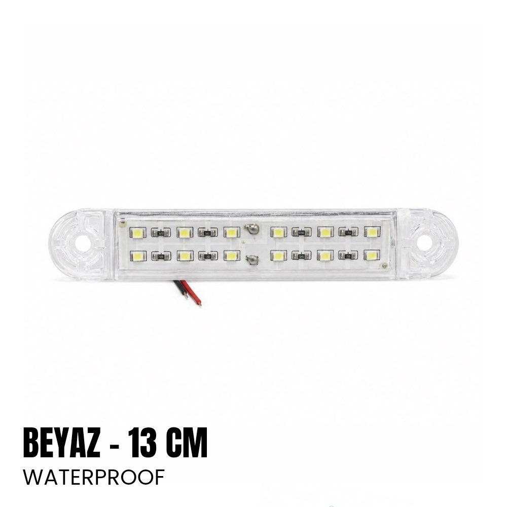 SHUIVAN Merdiven Lambası 13cm Led Aydınlatma 12 Led 12v - Beyaz - Karavan Malzemeleri, Karavan Ekipmanlarıİç & Dış AydınlatmaSHUIVANSHUIVAN Merdiven Lambası 13cm Led Aydınlatma 12 Led 12v - Beyaz