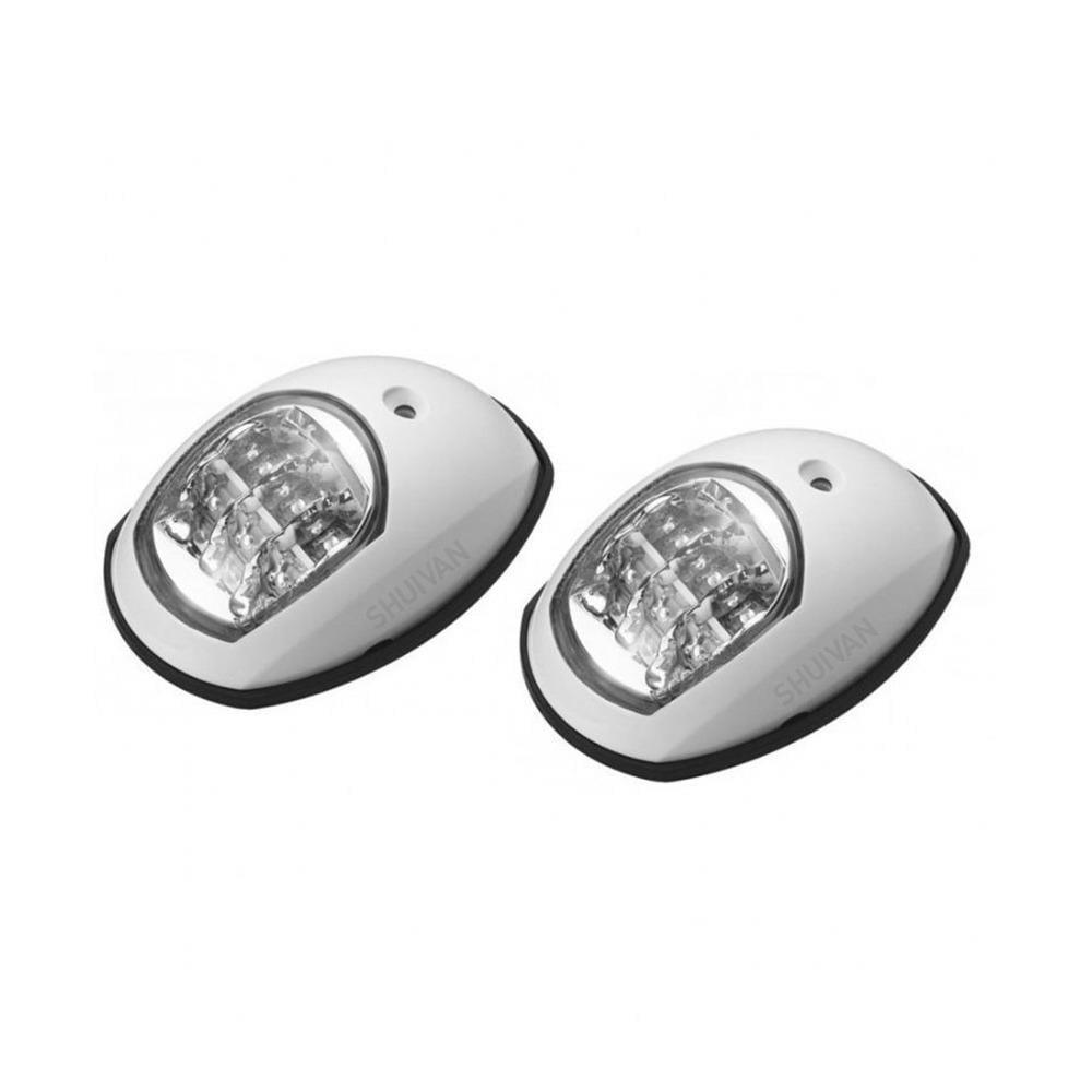 SHUIVAN Seyir Feneri İskele Sancak 12v Led - Beyaz - Tekne Yat Aksesuarları, Tekne Yat MalzemeleriSeyir FenerleriSHUIVANSHUIVAN Seyir Feneri İskele Sancak 12v Led - Beyaz