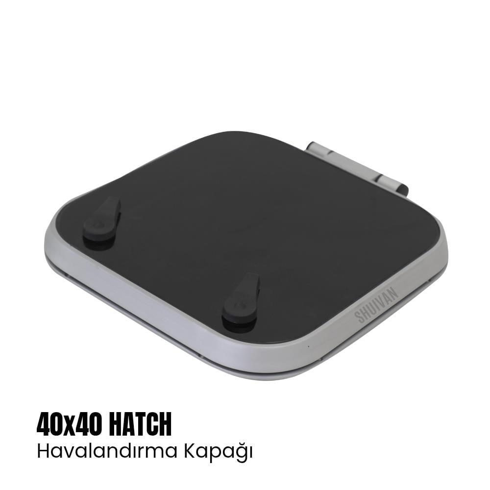 SHUIVAN Tekne Marin Hatch 40x40cm Havalandırma Kapağı - Tekne Yat Aksesuarları, Tekne Yat MalzemeleriHatchSHUIVANSHUIVAN Tekne Marin Hatch 40x40cm Havalandırma Kapağı
