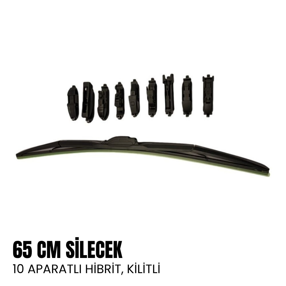 Silecek 65cm Kilitli Hibrit Model 10 Parçalı Silecek - Karavan Malzemeleri, Karavan EkipmanlarıOto Silecek GrubuKaravanMalzemecimSilecek 65cm Kilitli Hibrit Model 10 Parçalı Silecek
