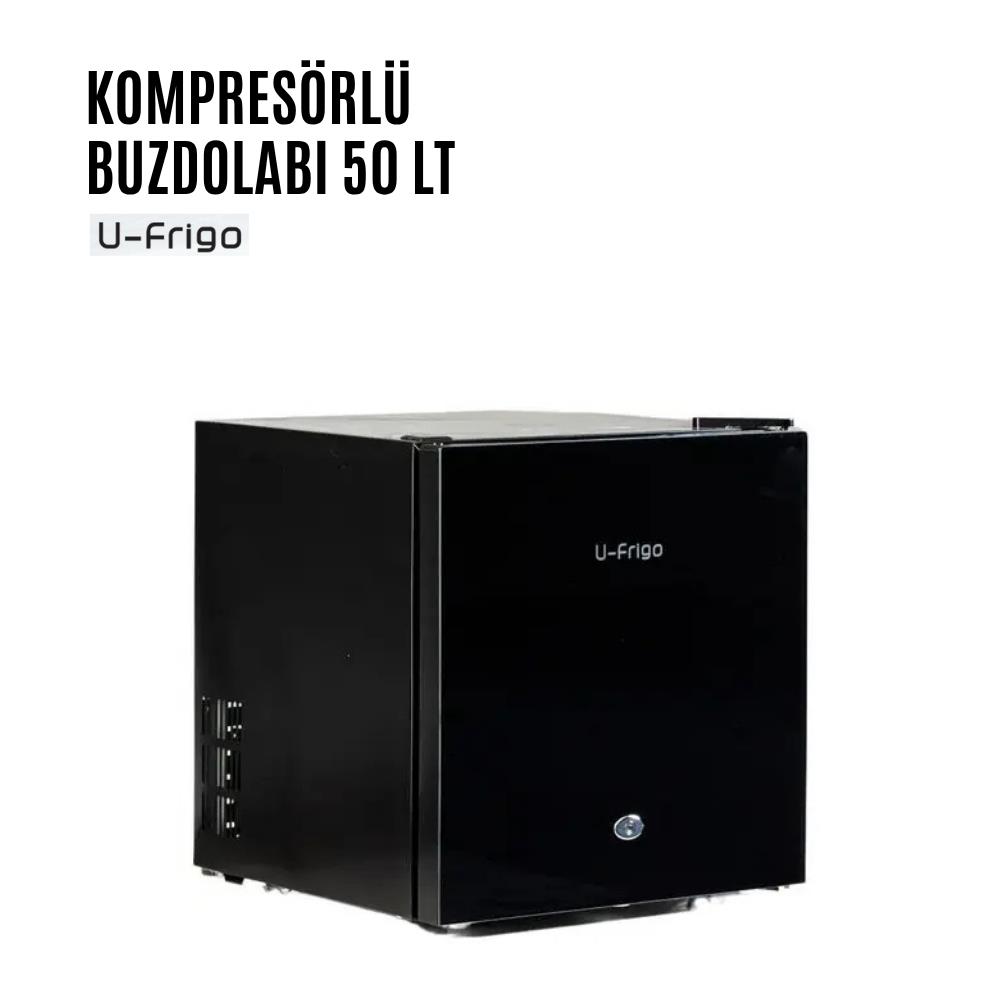 U-Frigo Kompresörlü Karavan Buzdolabı 68 Litre 12v/24v - Karavan Malzemeleri, Karavan EkipmanlarıBuzdolaplarıU-FrigoU-Frigo Karavan/Tekne Buzdolabı 50 Litre 12v/24v - Tamperli Cam Kapak - Siyah
