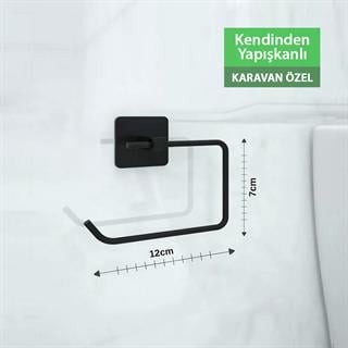 SHUIVAN Karavan Tuvalet Kağıtlığı Yapışkanlı Tuvalet Kağıdı Askısı