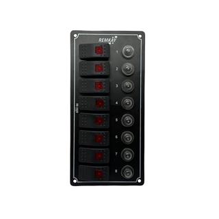 Remkay 8'li Switch Panel Tam Otomatik Sigorta Paneli