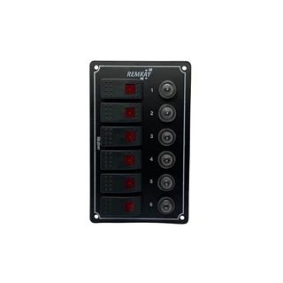 Remkay 6'lı Switch Panel Tam Otomatik Sigorta Paneli