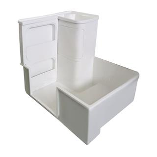 Banyo Kabini Hazır Duş Teknesi Set 110x75cm - Beyaz