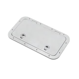 Easterner Plastik Kapak Dikdörtgen 350x600mm - Tekne Yat Aksesuarları, Tekne Yat MalzemeleriPlastik Kapak ve YuvaEasternerEasterner Plastik Kapak Dikdörtgen 350x600mm