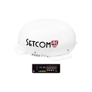 Setcom Mobil Karavan Uydu Anteni Çift Çıkış STC-324