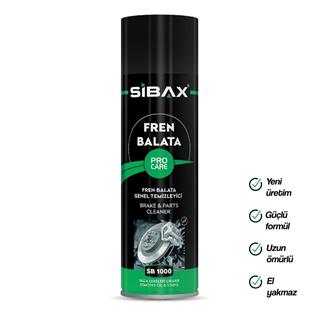 Sibax Fren Bakım ve Balata Spreyi Genel Temizleyici Sprey