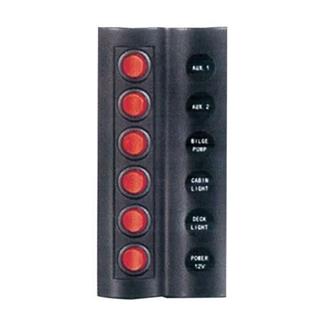 SHUIVAN BFY Switch Panel 6'lı Otomatik Sigorta Paneli - Karavan Malzemeleri, Karavan EkipmanlarıSwitch PanellerBFYSHUIVAN BFY Switch Panel 6'lı Otomatik Sigorta Paneli
