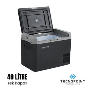 Tecnopoint TC21-08 Tek Kapaklı Araç İçi Portatif Buzdolabı 40 Litre 12v-24v - Karavan Malzemeleri, Karavan EkipmanlarıBuzdolaplarıTecnopointTecnopoint TC21-08 Tek Kapaklı Araç İçi Portatif Buzdolabı 40 Litre 12v-24v